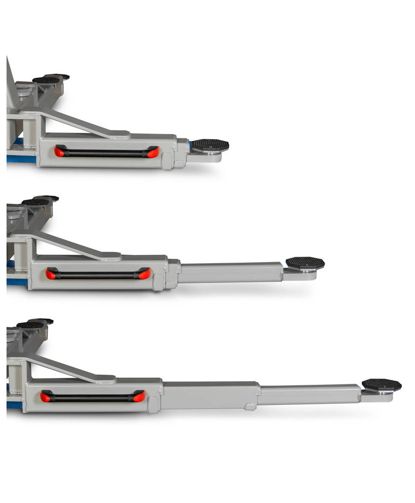 Podnośnik dwukolumnowy automat 4t FR5071P + olej + smary +kotwy