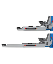 Podnośnik dwukolumnowy automat 4t FR5071P + olej + smary +kotwy