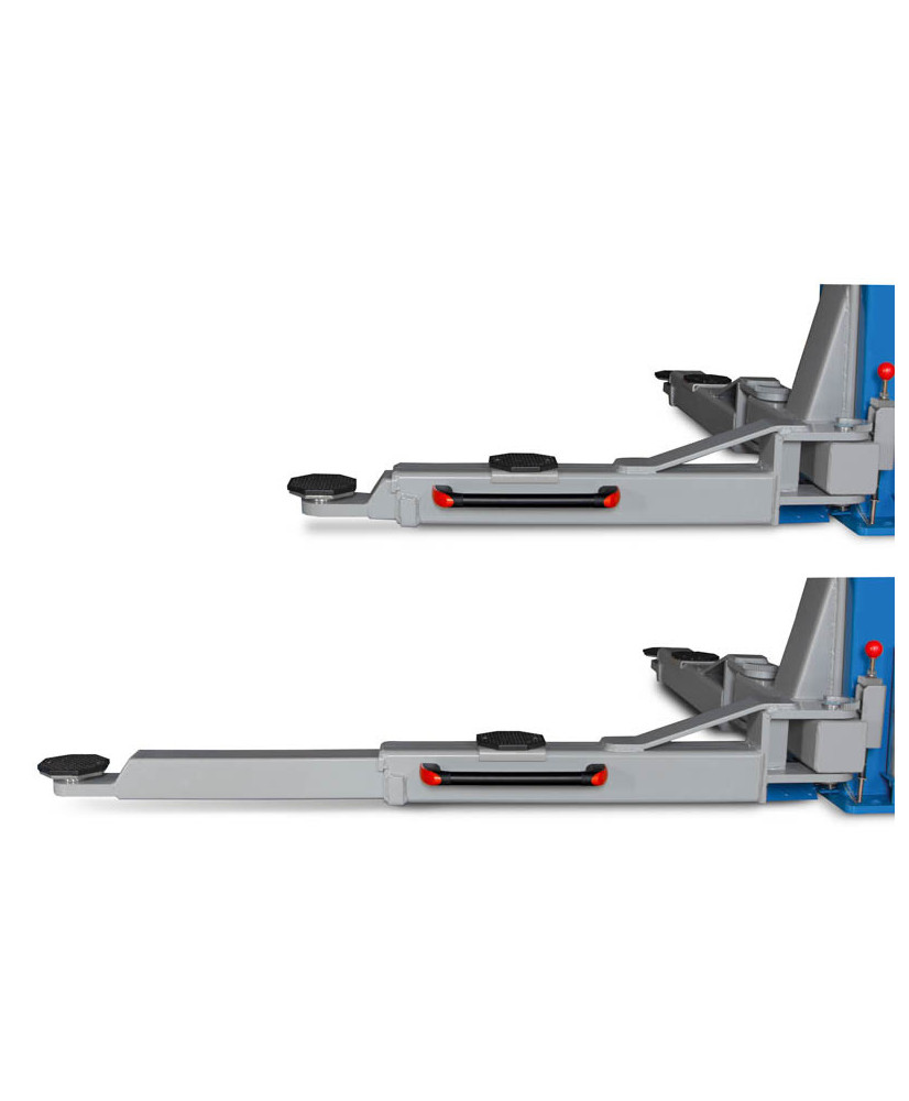 Podnośnik dwukolumnowy automat 4t FR5071P + olej + smary +kotwy