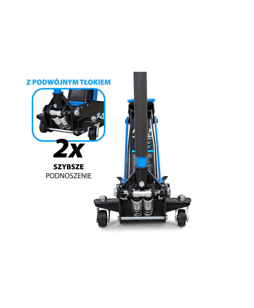 Podnośnik warsztatowy samochodowy lewarek żaba 3t FR5242 Promocja
