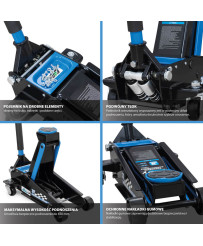 Podnośnik warsztatowy samochodowy lewarek żaba 3t FR5242 Promocja Podnośnik warsztatowy samochodowy lewarek żaba 3t FR5242 Promocja