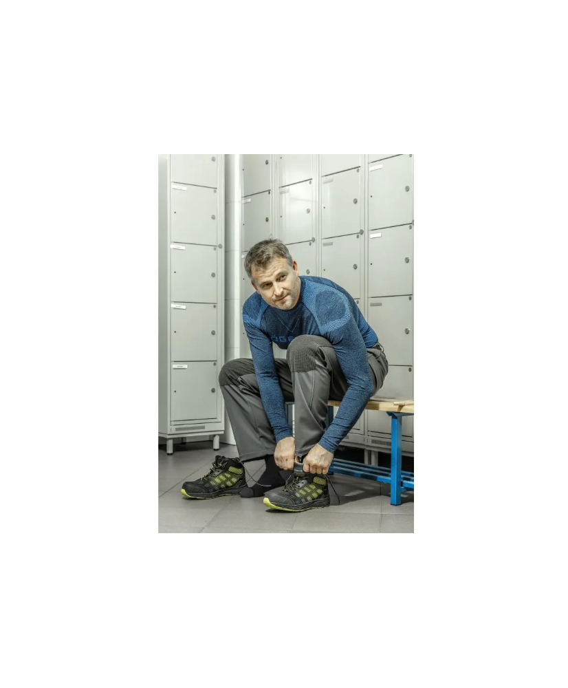 ELDE Spodnie Robocze Ochronne Softshell Grafitowe L (52) HT5K357-L