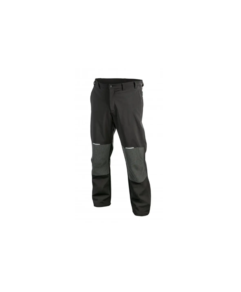 ELDE Spodnie Robocze Ochronne Softshell CzarneL (52) HT5K357-L ELDE Spodnie Robocze Ochronne Softshell CzarneL (52) HT5K357-L