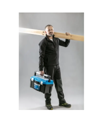 ELDE Spodnie Robocze Ochronne Softshell CzarneL (52) HT5K357-L