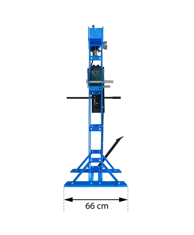 Prasa warsztatowa hydrauliczna spawana 30t z nożna szybka FR5017