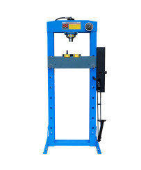 Prasa warsztatowa hydrauliczna spawana 30t z nożna szybka FR5017 Prasa warsztatowa hydrauliczna spawana 30t z nożna szybka FR5017