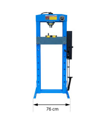 Prasa warsztatowa hydrauliczna spawana 30t z nożna szybka FR5017 Prasa warsztatowa hydrauliczna spawana 30t z nożna szybka FR5017