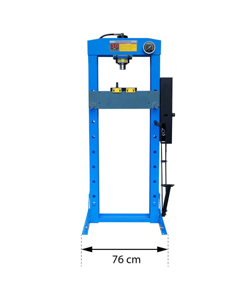 Prasa warsztatowa hydrauliczna spawana 30t z nożna szybka FR5017