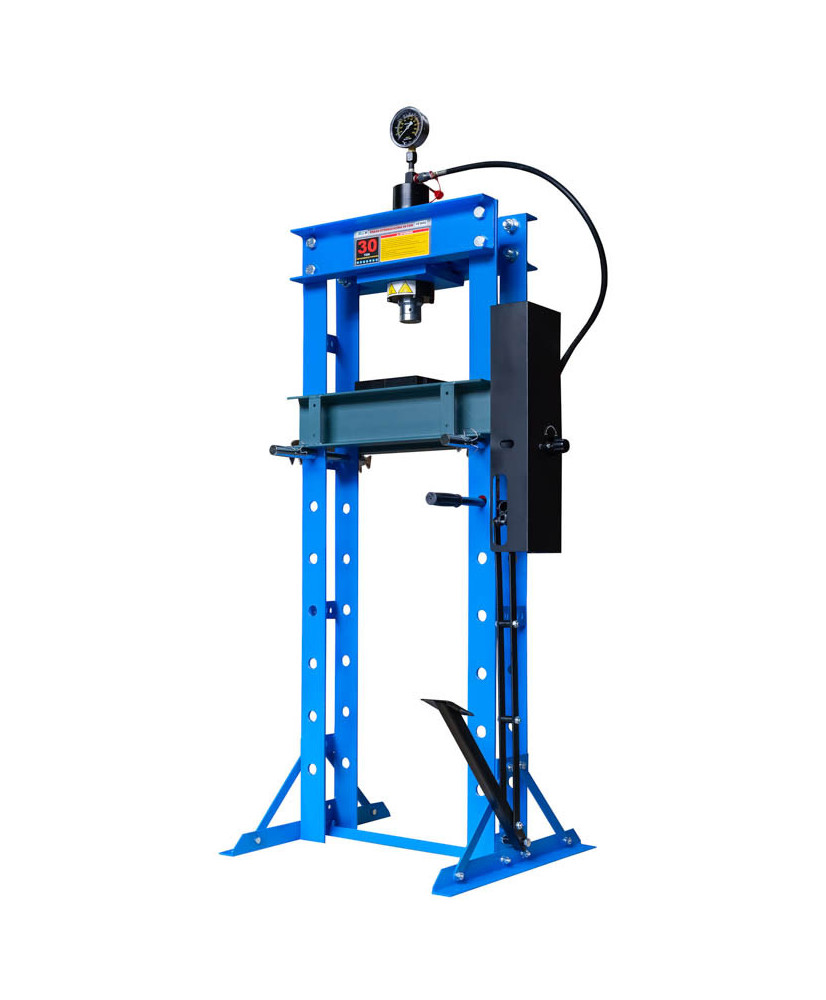 Prasa warsztatowa hydrauliczna 30t z nożna szybka FR5042 Prasa warsztatowa hydrauliczna 30t z nożna szybka FR5042
