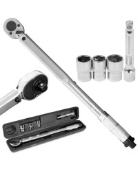 Klucz dynamometryczny 1/2" 28-210Nm z nasadkami FR2110