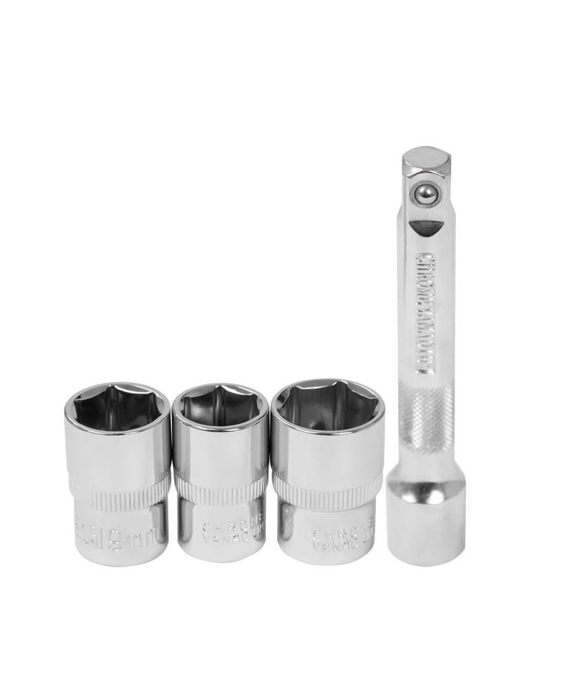 Klucz dynamometryczny 1/2" 28-210Nm z nasadkami FR2110