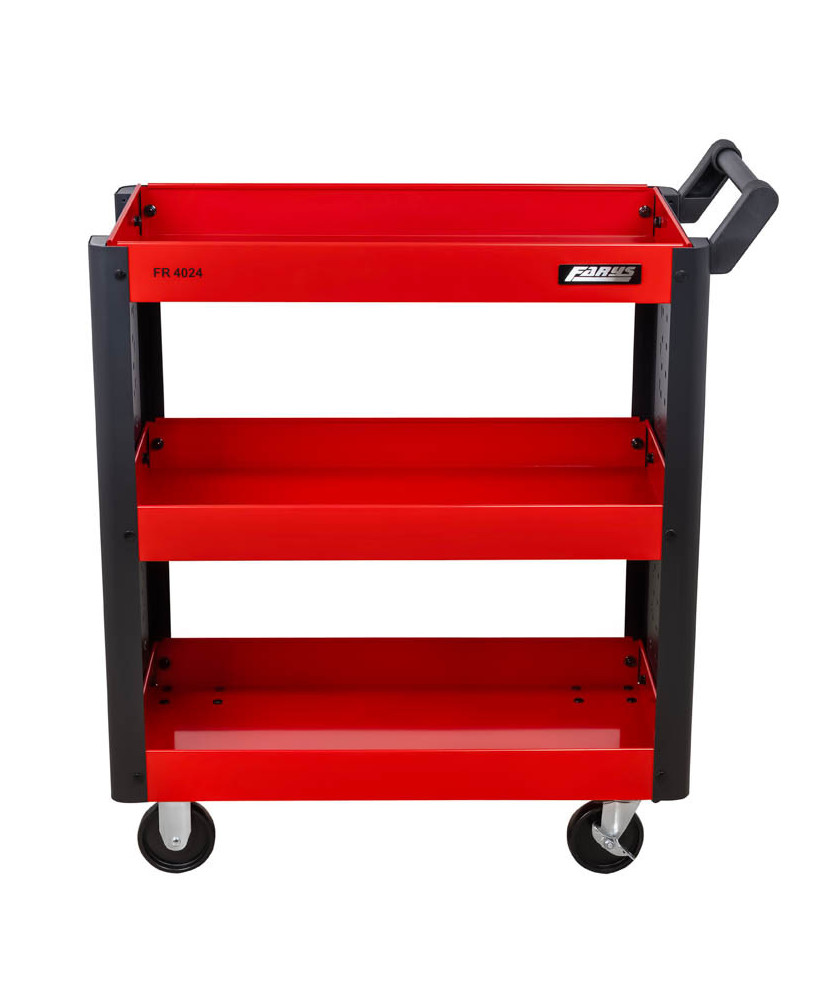 Wózek narzędziowy warsztatowy 3 półki FR4024