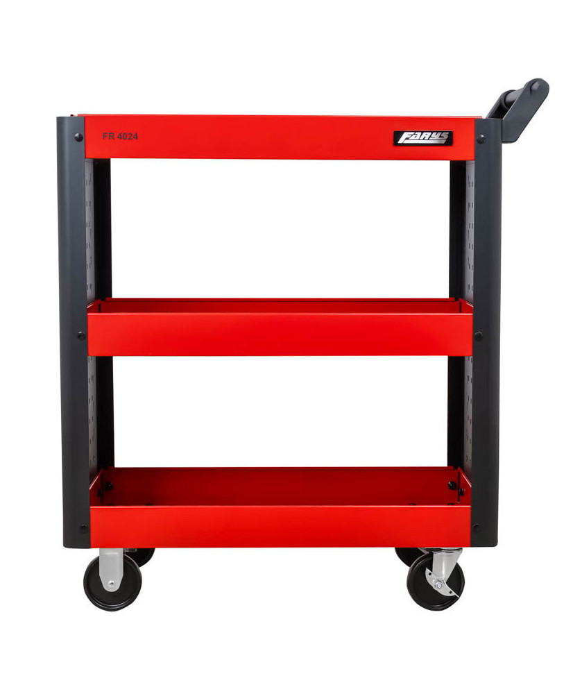 Wózek narzędziowy warsztatowy 3 półki FR4024