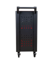 Profesjonalny Wózek Narzędziowy Stalowy Z Trzema Półkami