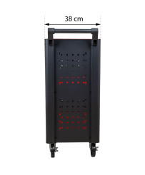 Profesjonalny Wózek Narzędziowy Stalowy Z Trzema Półkami