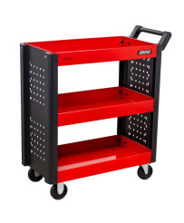 Profesjonalny Wózek Narzędziowy Stalowy Z Trzema Półkami