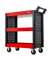 Profesjonalny Wózek Narzędziowy Stalowy Z Trzema Półkami