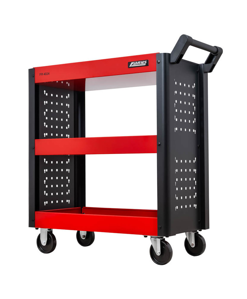 Wózek narzędziowy warsztatowy 3 półki FR4024