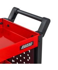 Profesjonalny Wózek Narzędziowy Stalowy Z Trzema Półkami