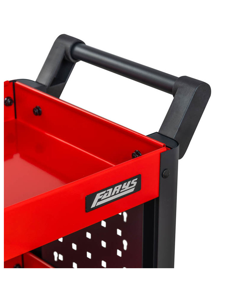 Wózek narzędziowy warsztatowy 3 półki FR4024