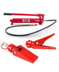 ROZPIERAK KROKODYLEK POMPA HYDRAULICZNA FARYS FR5349+FR5291