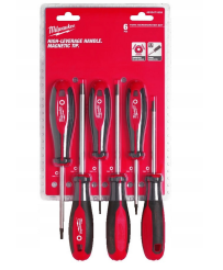 MILWAUKEE - ZESTAW WKRĘTAKÓW MAGNETYCZNYCH TORX T10-T40 - 6 SZT.