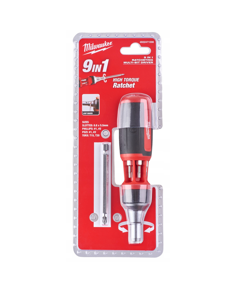 WKRĘTAK UNIWERSALNY Z GRZECHOTKĄ 9W1 MILWAUKEE 4932471598