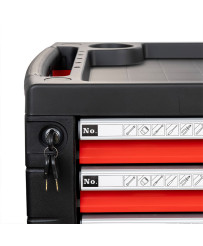 SZAFKA NARZĘDZIOWA WARSZTATOWA NA KÓŁKACH WYPOSAŻENIE 338El. FR4064 NA PIANCE