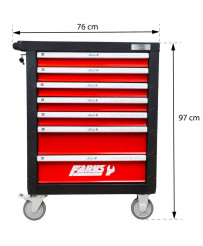 Szafka warsztatowa narzędziowa FR4033-1 C wózek garażowy
