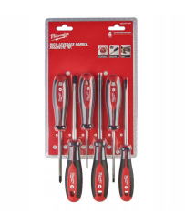 Zestaw wkrętaków śrubokrętów z magnesem 6szt Milwaukee