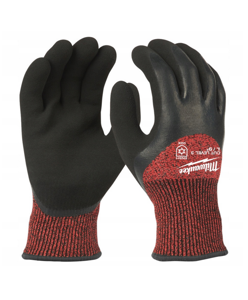 RĘKAWICE ANTYPRZECIĘCIOWE OCIEPLANE 10/XL OCHRONA 3/C MILWAUKEE 4932471349