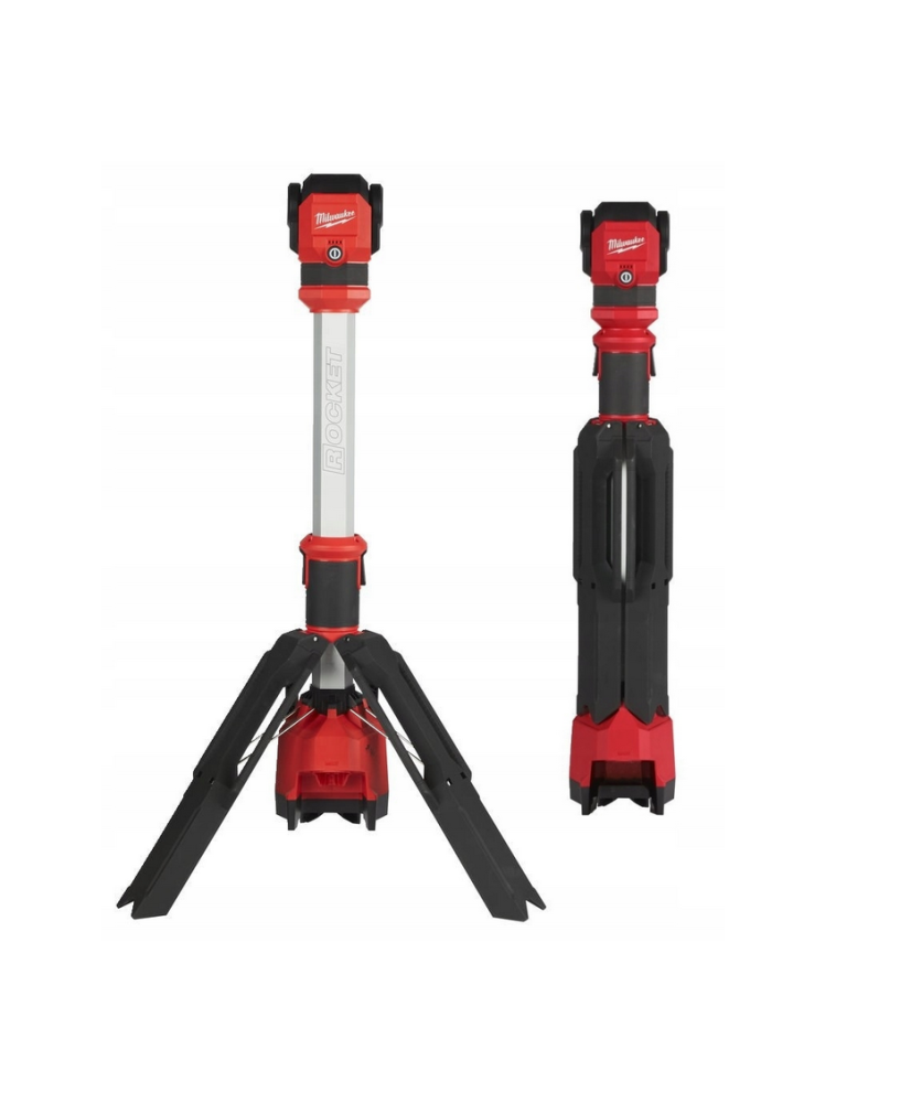 Lampa Stojąca Maszt LED 1400LM 12V Akumulatorowa Regulowana Milwaukee