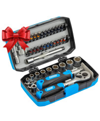 Zestaw kluczy nasadowych 1/4" 38el. FR2005