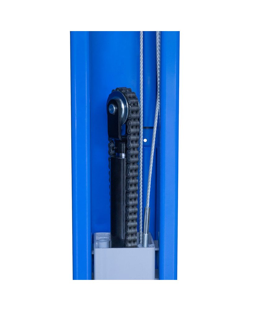 Podnośnik dwukolumnowy automat 4t FR5071P + olej + smary +kotwy