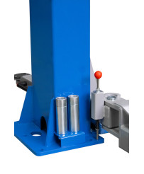 Podnośnik dwukolumnowy automat 4t FR5071P + olej + smary +kotwy