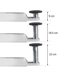 Podnośnik dwukolumnowy automat 4t FR5071P + olej + smary +kotwy