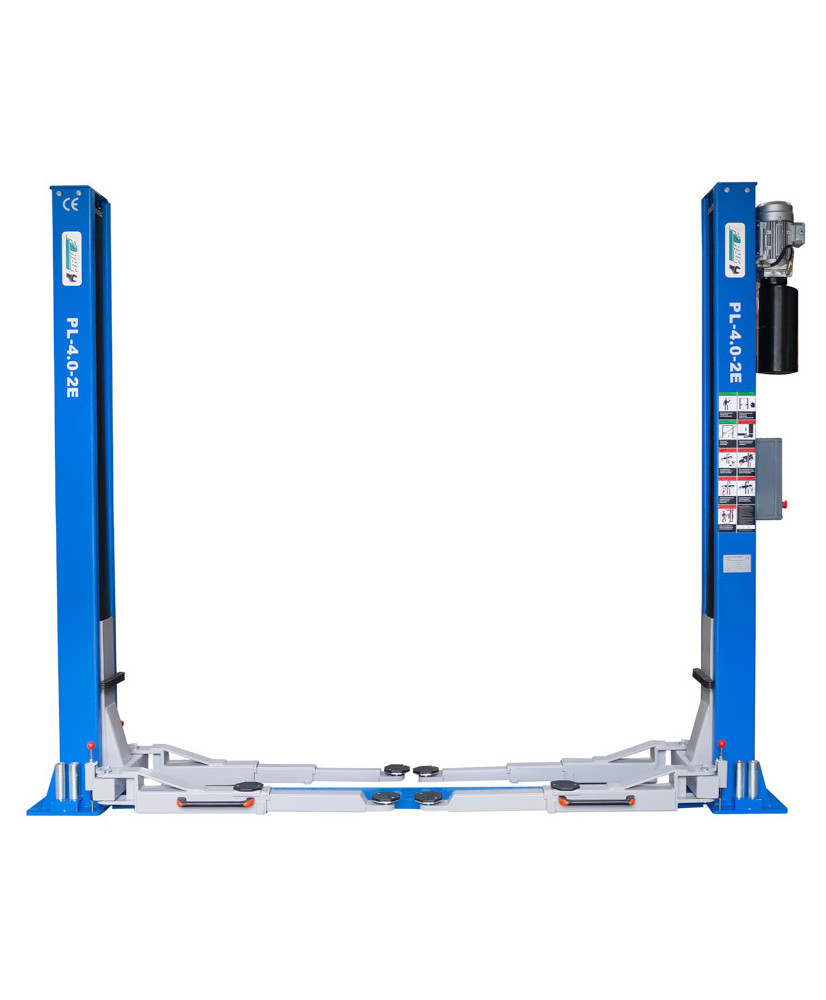 Podnośnik dwukolumnowy automat 4t FR5071P + olej + smary +kotwy