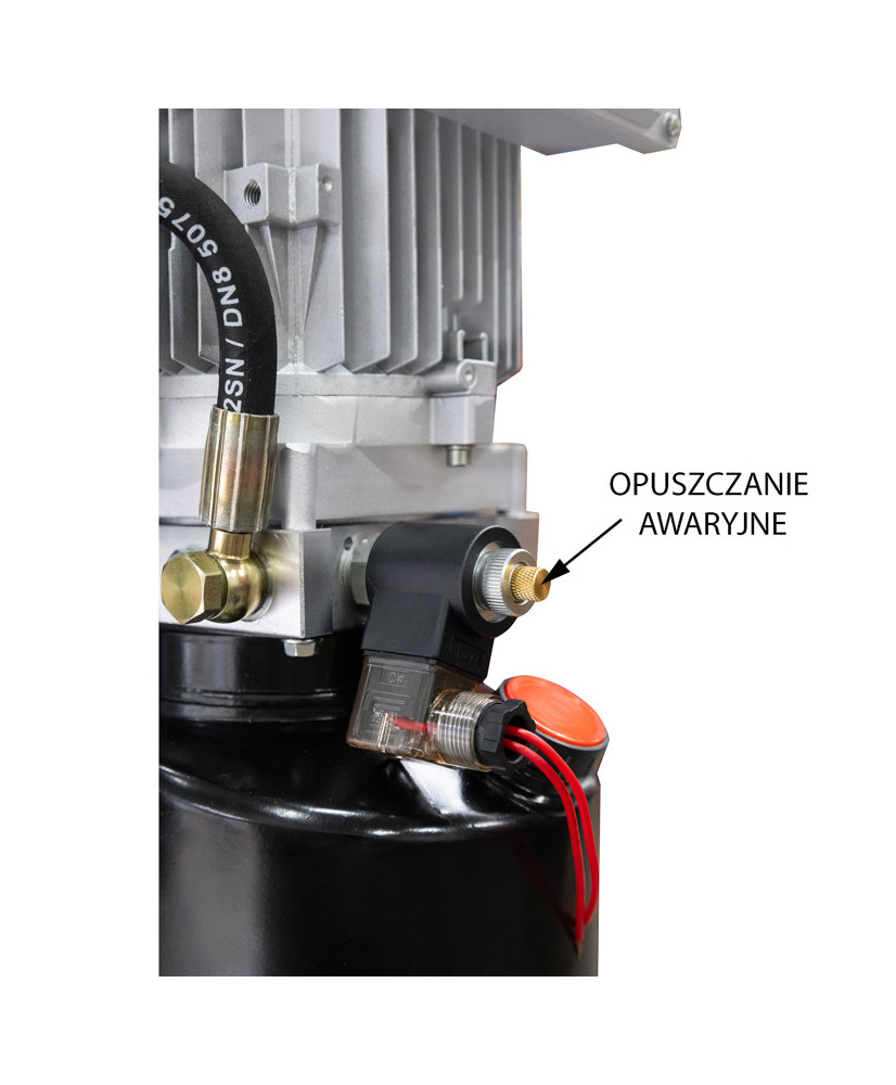 Podnośnik dwukolumnowy automat 4t FR5071P + olej + smary +kotwy