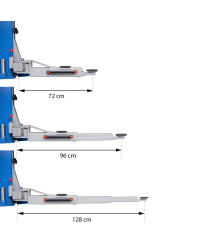 Podnośnik dwukolumnowy automat 4t FR5071P + olej + smary +kotwy