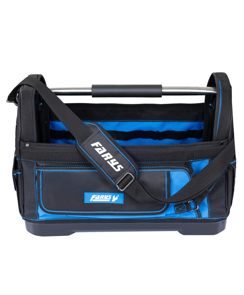 Torba narzędziowa robocza otwarta z rączką paskiem na ramię FR4141