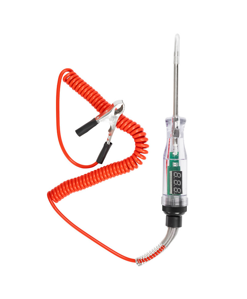 Tester Próbnik Napięcia Obwodów Cyfrowy Samochodowy 3V-70V FR8155