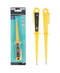 Próbnik Tester Napięcia Miernik Prądu Gniazd Przewodów Kabli 100-500V 150MM FR1860