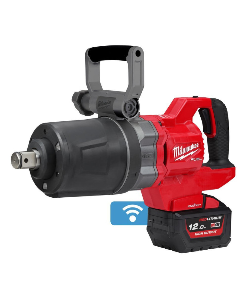 Klucz udarowy akumulatorowy 1" 2711 Nm M18 ONEFHIWF1DS-0C MILWAUKEE