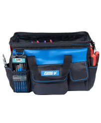 Torba narzędziowa dla elektryka FR4145 – zamykana, monterska, na pasek