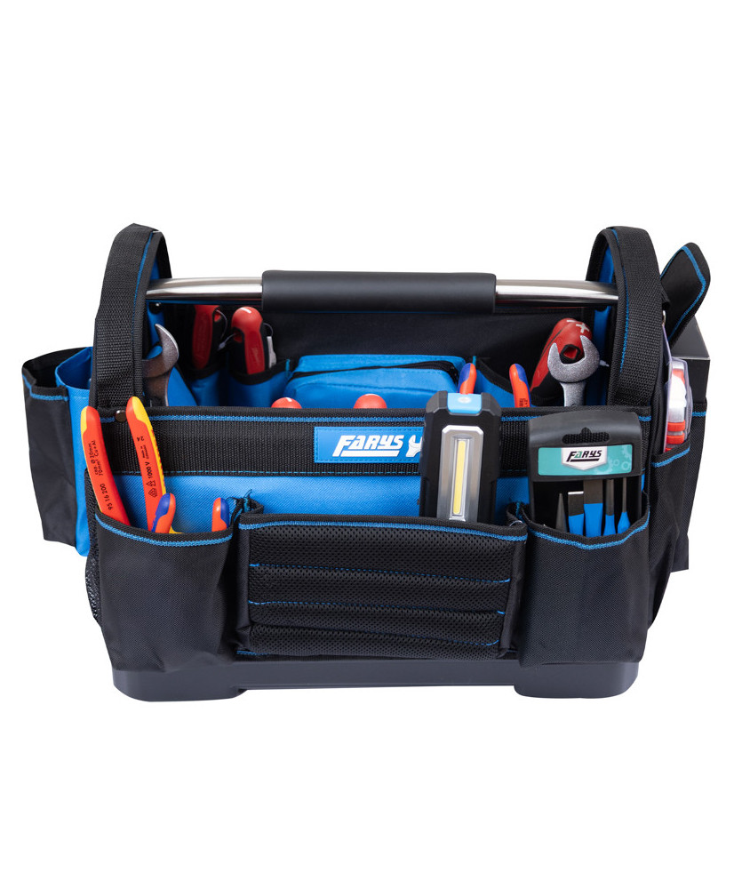 Torba narzędziowa robocza otwarta z rączką paskiem na ramię FR4140