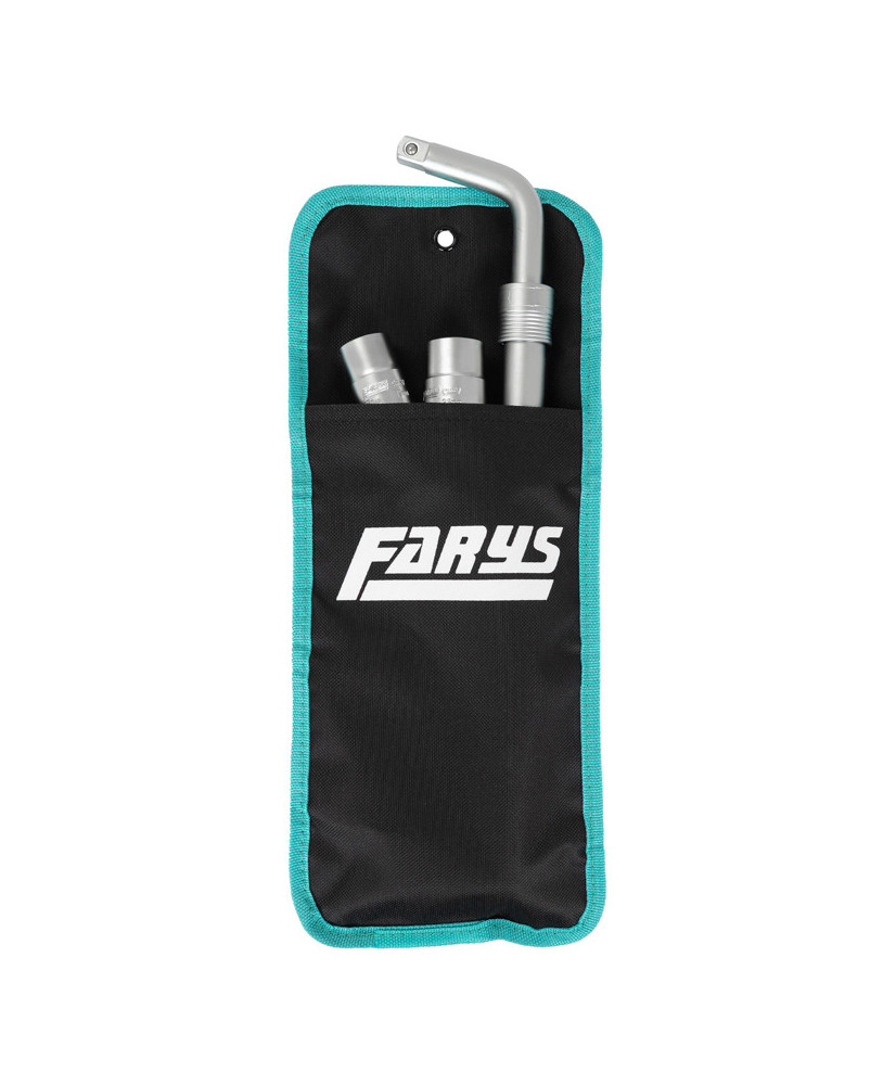 Klucz do kół z nasadkami 17,19,21,23 + etui FR2542