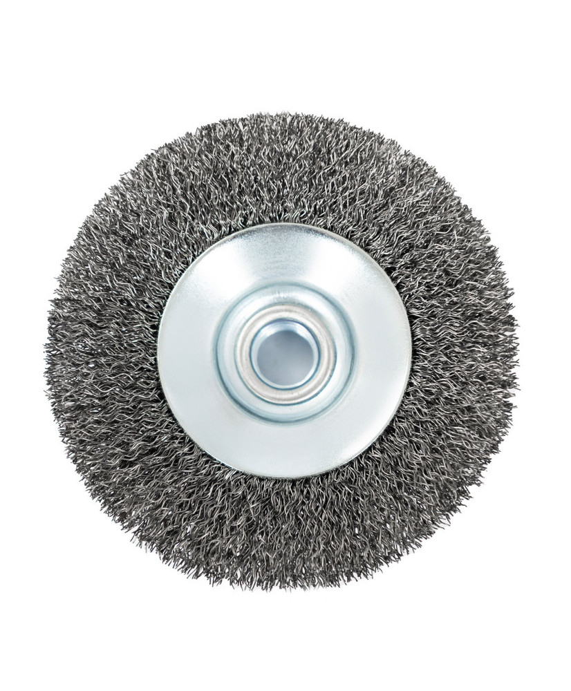 Szczotka tarczowa druciana stalowa ⌀100mm, drut stalowy 0.3mm M14 FR9410