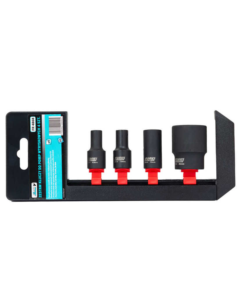 Klucze nasadki do pomp wtryskowych trójkątne do Diesla TDI Zestaw 4szt. FR4868