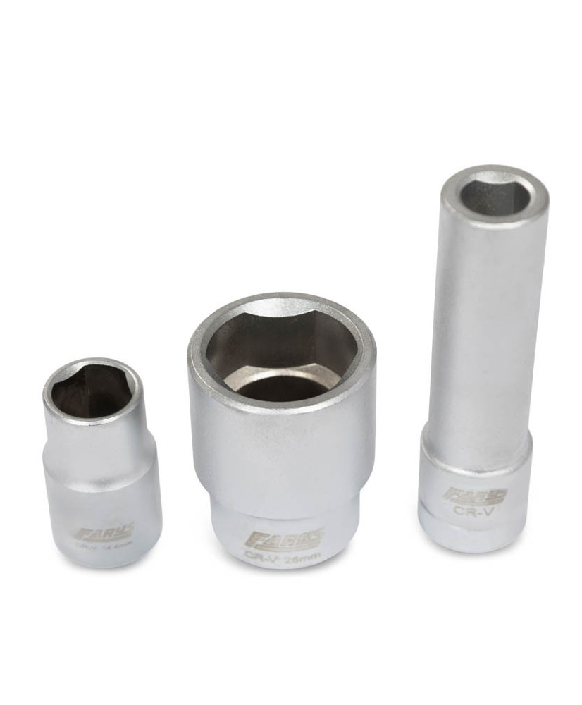Klucze nasadki do pomp wtryskowych Bosch - zestaw 3szt. FR4871