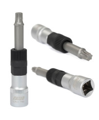 Klucz do alternatora 1/2'' Torx T50 x 110mm z nasadką 33 zęby, 17mm, fi 19mm FR2318